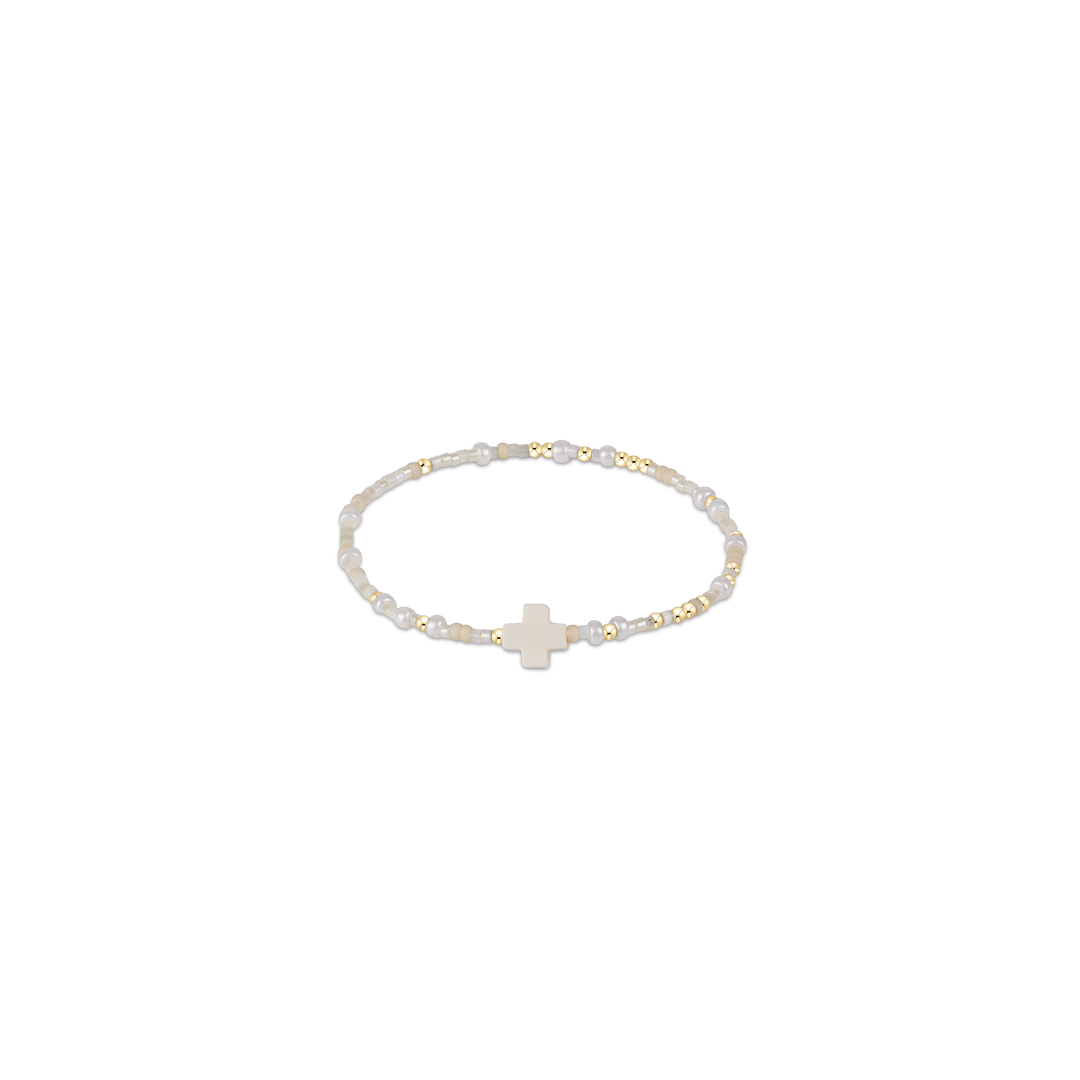 egirl Hope Unwritten Signature Cross Bracelet - Oh Snow You Didn't!