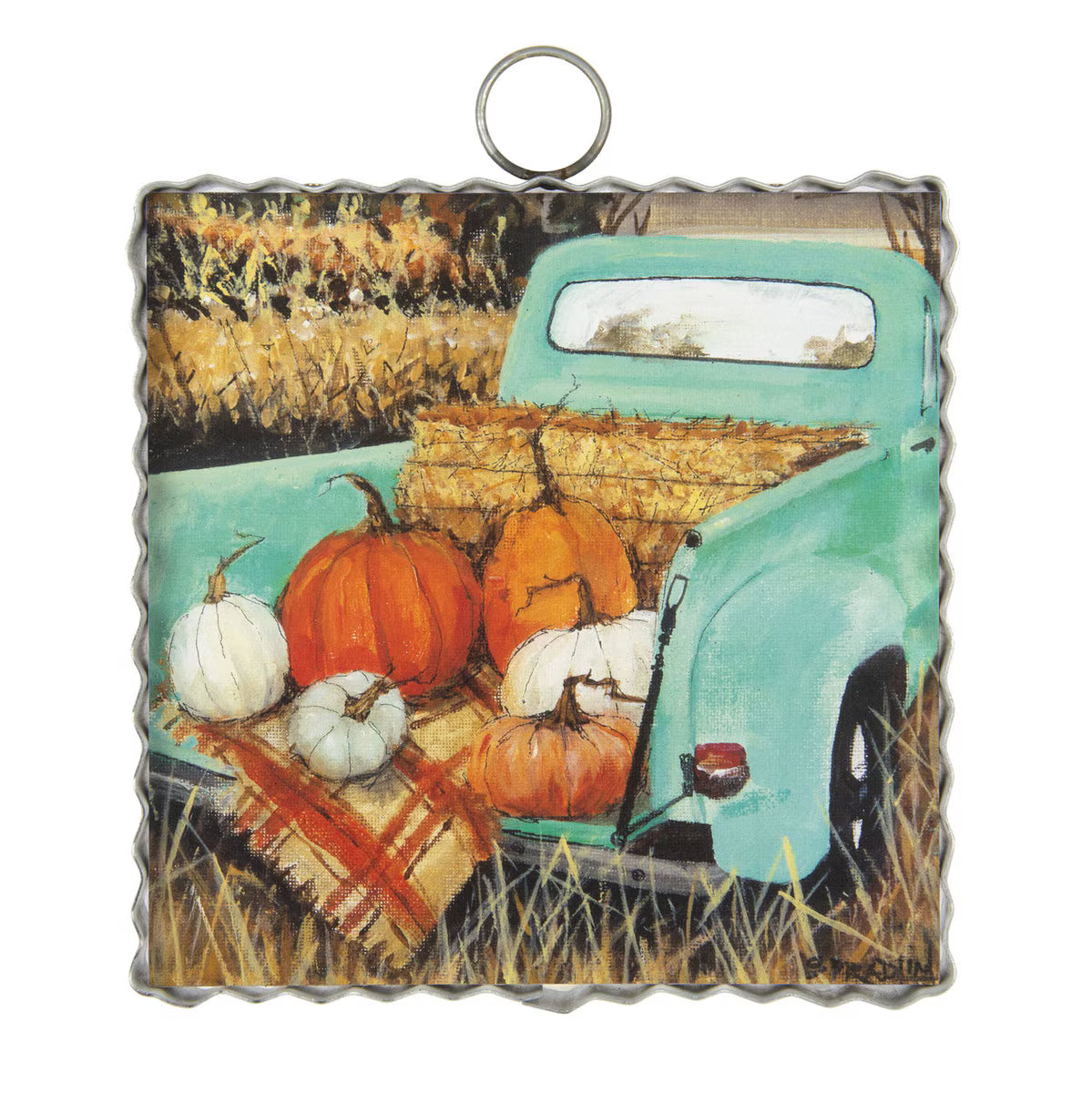 Mini Gallery Turquoise Truck