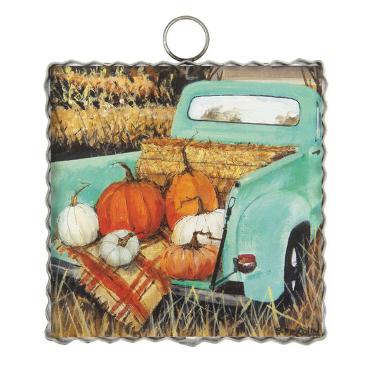 Mini Gallery Turquoise Truck