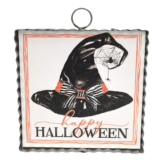 Mini Art Spooky Black Hat
