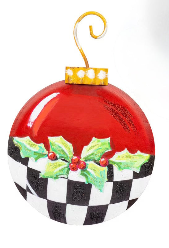 Check Elegant Ornament Ornament