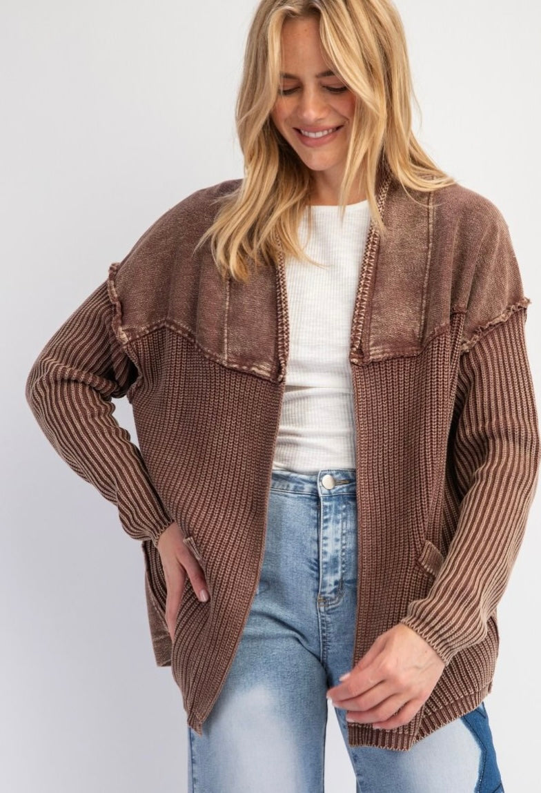 Coffee Cardigan