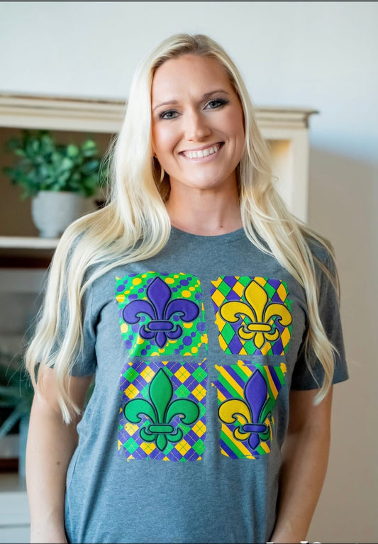 Fleur De Lis Puff Tee
