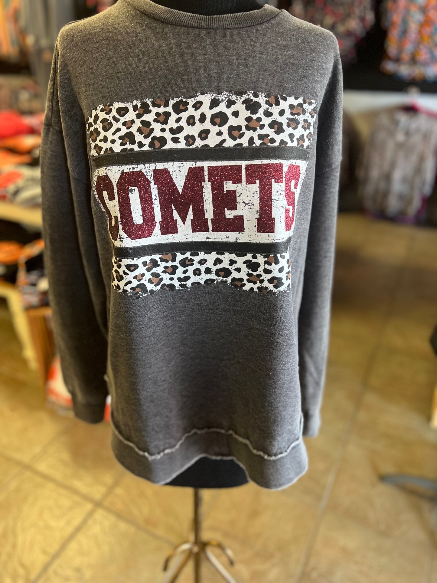 Comet Leopard Sweatshirt