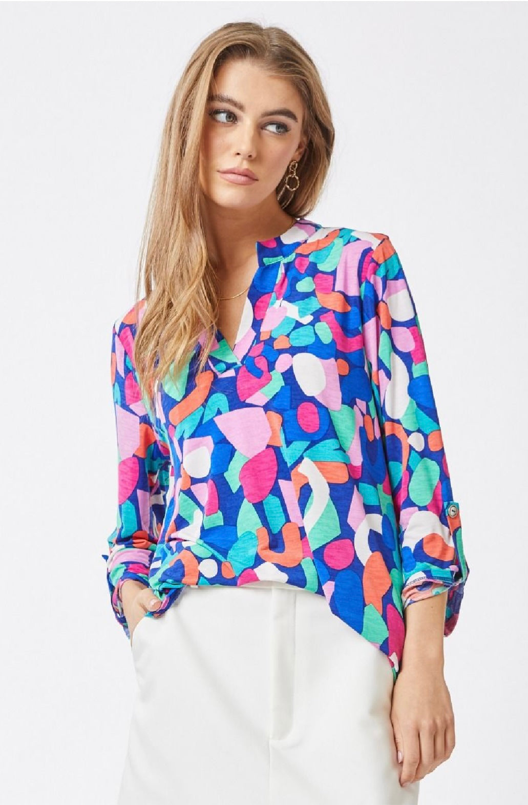 Many Colors Lizzy Top