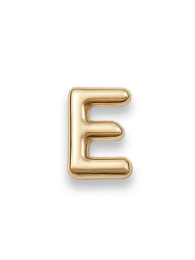 Gold Letter Slide Charms