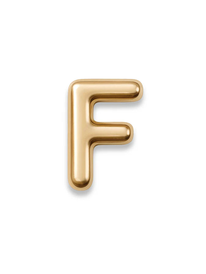 Gold Letter Slide Charms