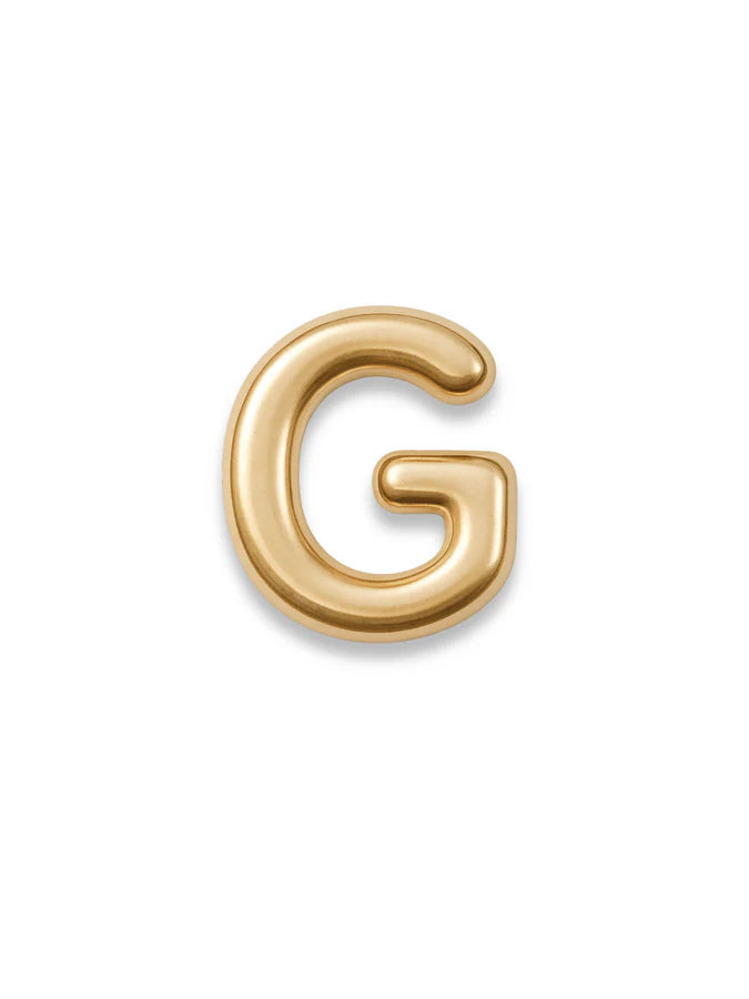 Gold Letter Slide Charms