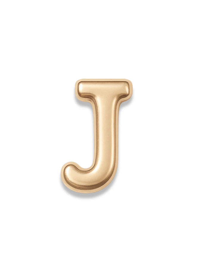 Gold Letter Slide Charms