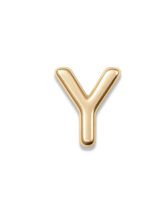 Gold Letter Slide Charms