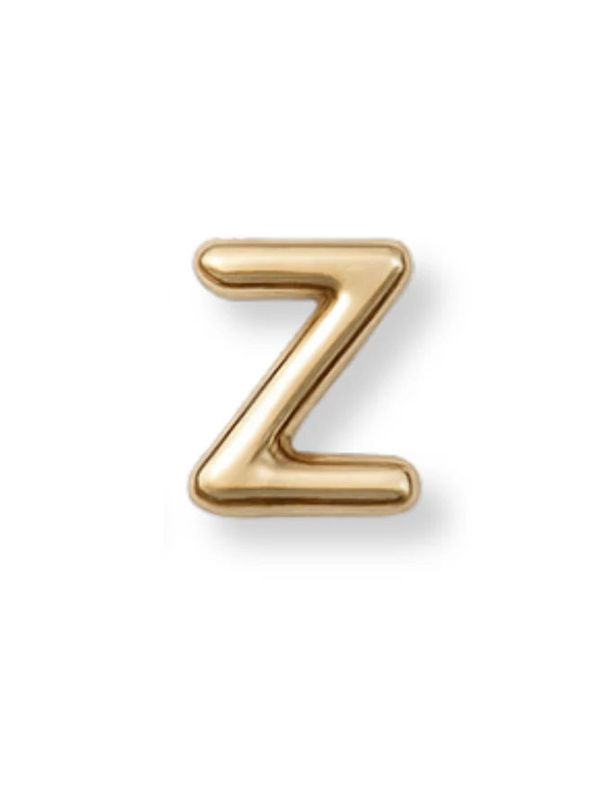 Gold Letter Slide Charms