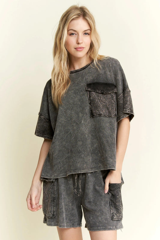 Easy Cargo Mineral Wash Top