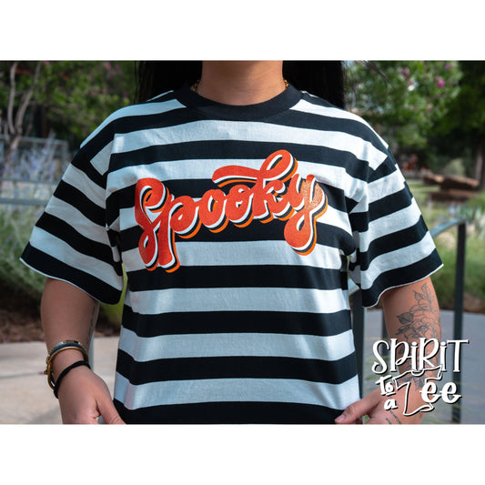 Spooky Striped Tee