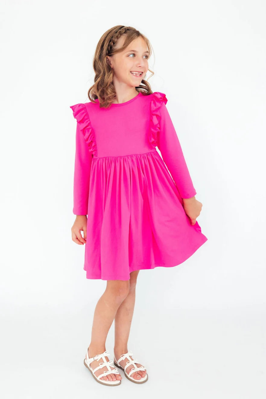 Ruffle Twirl Dress - L/S