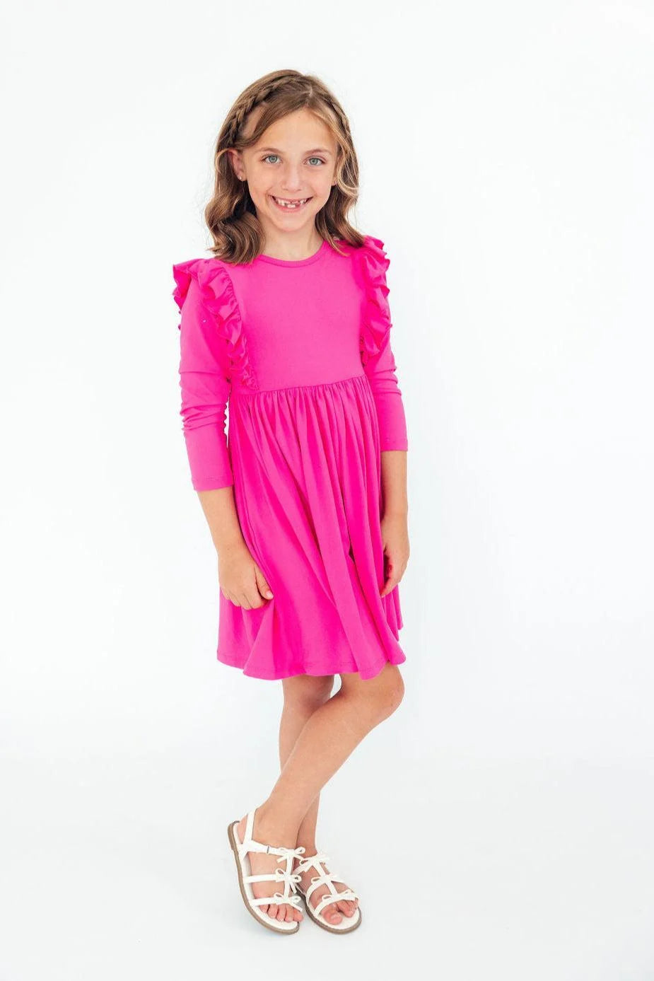Ruffle Twirl Dress - L/S