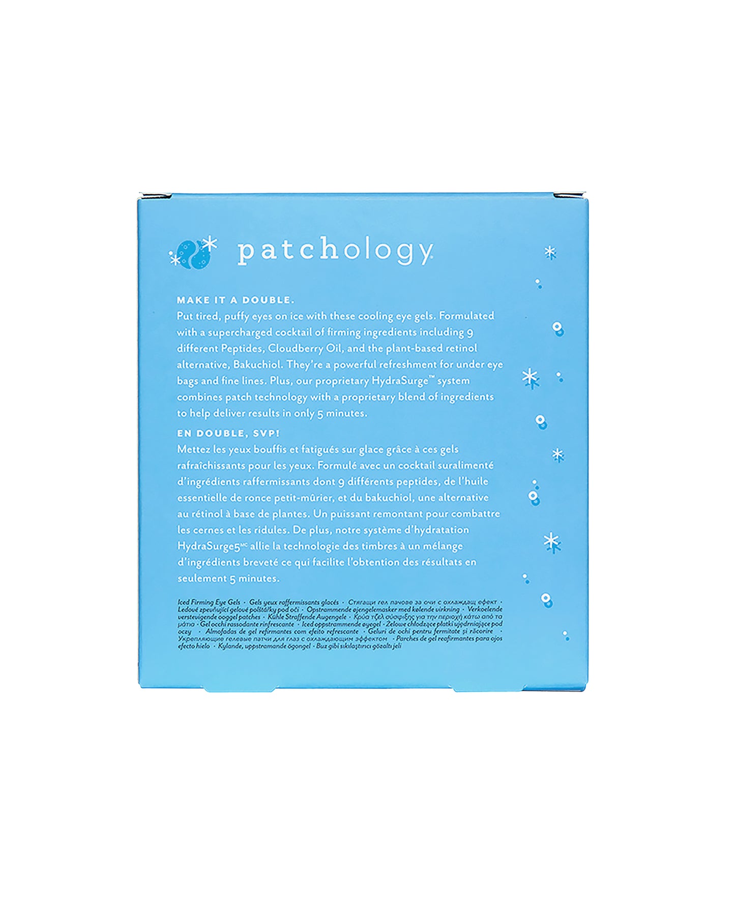 Serve Chilled On Ice Firming Eye Gels - 5 Pairs