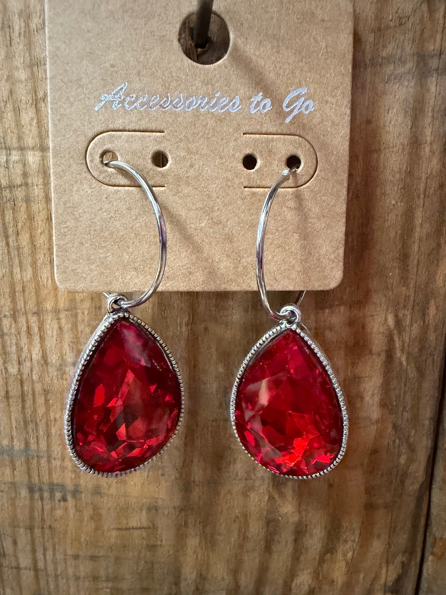 Giant Teardrop Earrings