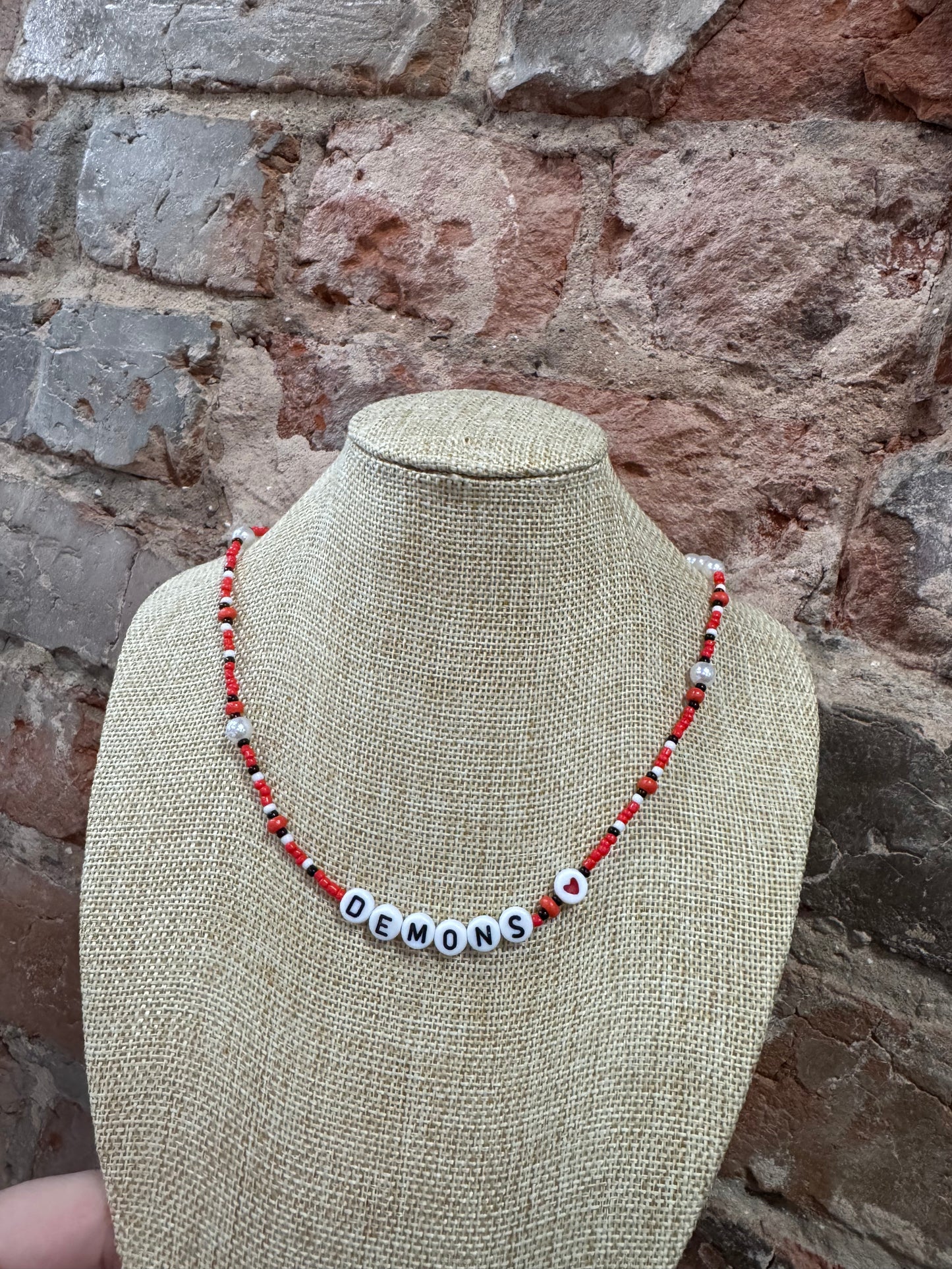 All-Star Beaded Necklace Demons