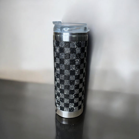 Checkmate Diamond Crystal Tumbler