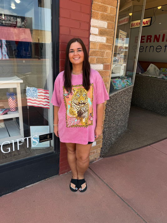 Free Spirit Dreamer Leopard Tee