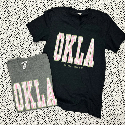 OKLAHOMA 2026: OKLA Coquette Floral Pattern