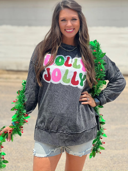 Holly Jolly in Glitter