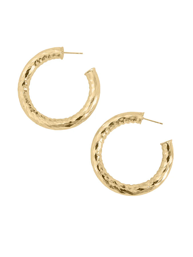 Jasmine Large Hoops