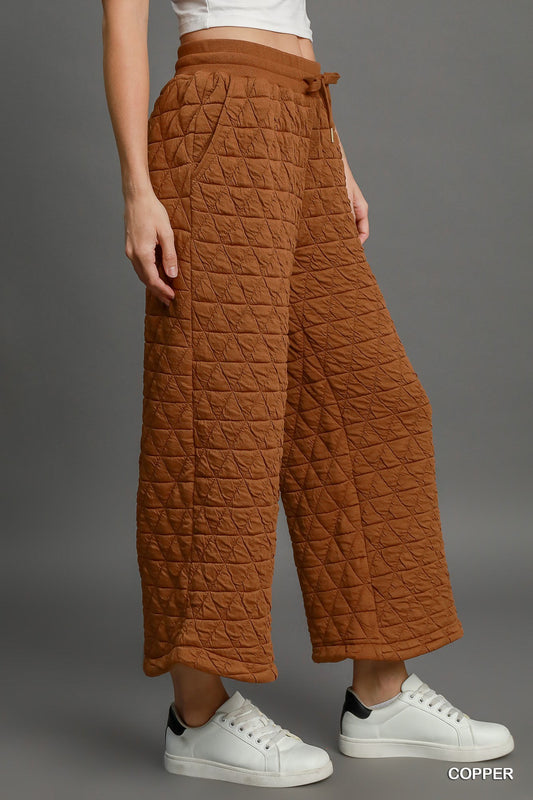 Quilted Comfort Pants