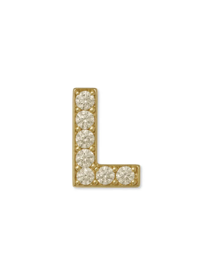 LUX Letter Slide Charms