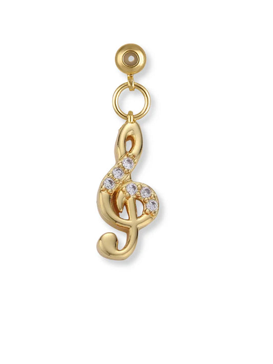 Music Note Grip Charm