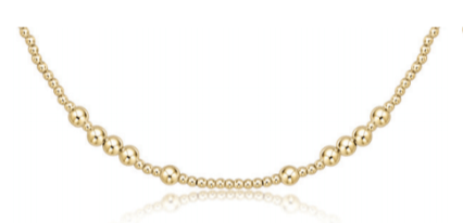 15" Choker Hope Unwritten - 4mm Gold