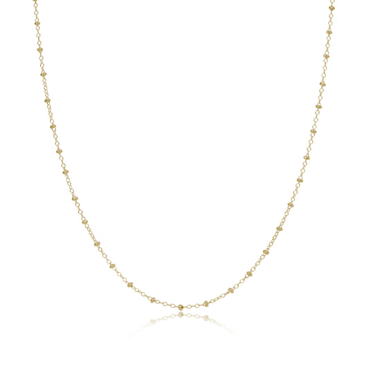 15" Choker Simplicity Chain Gold - Classic 2mm Gol