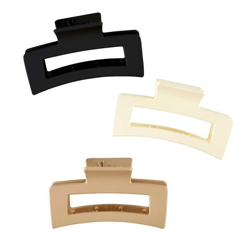 Claw Clips - Neutrals - Set of 3