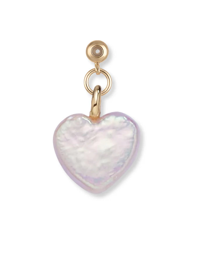 Heart Pearl Grip Charm