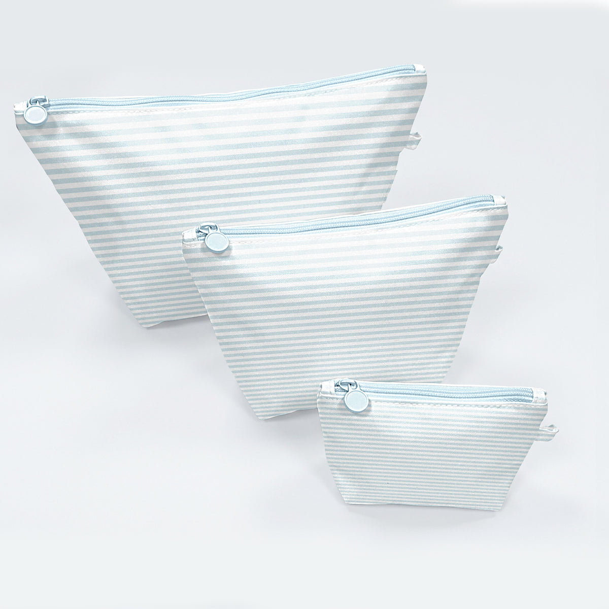 Easy Clean Stripe Pouch