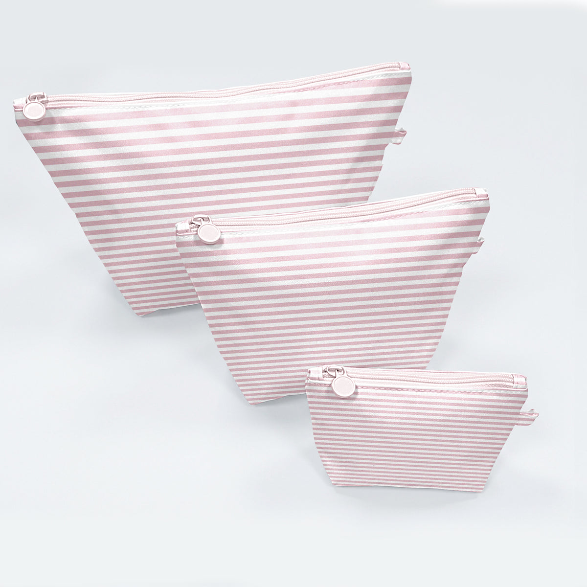 Easy Clean Stripe Pouch