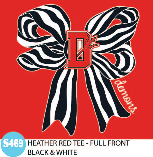 Duncan Demons Bow Tee