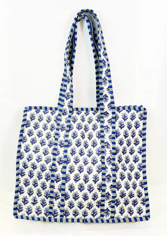 JANE TOTE 070 BLU/NVY