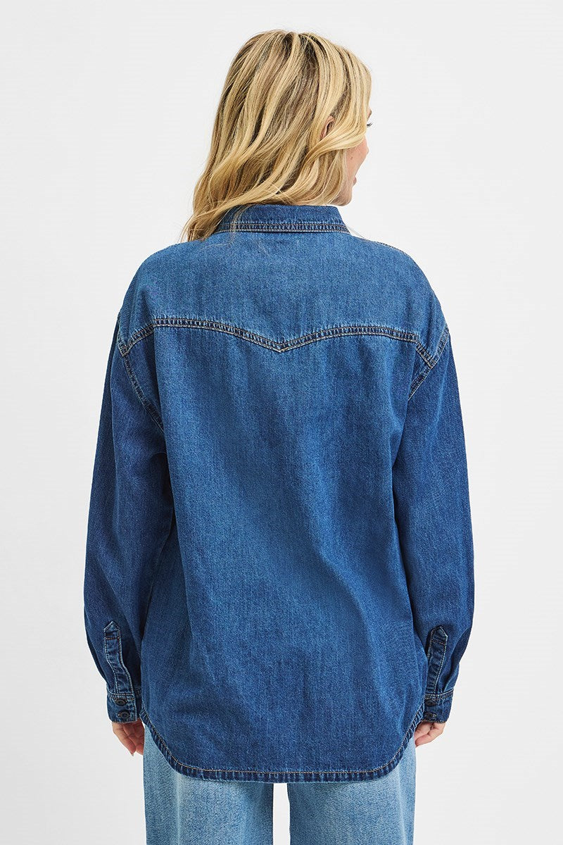 Vintage Wanderer Denim Top