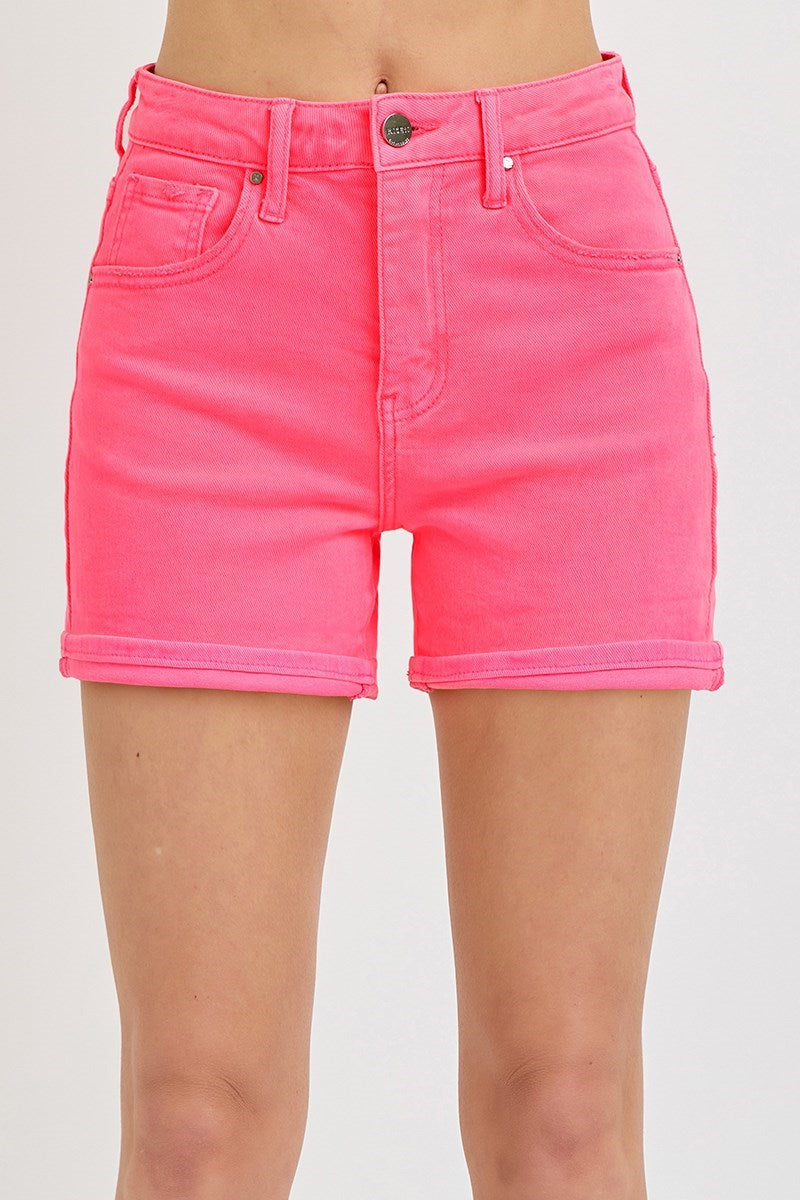 Pink Lemonade Denim Shorts