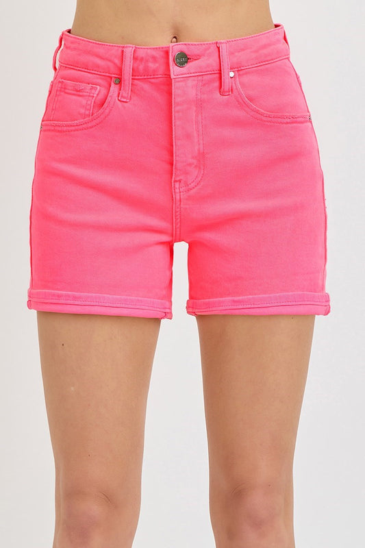 Pink Lemonade Denim Shorts