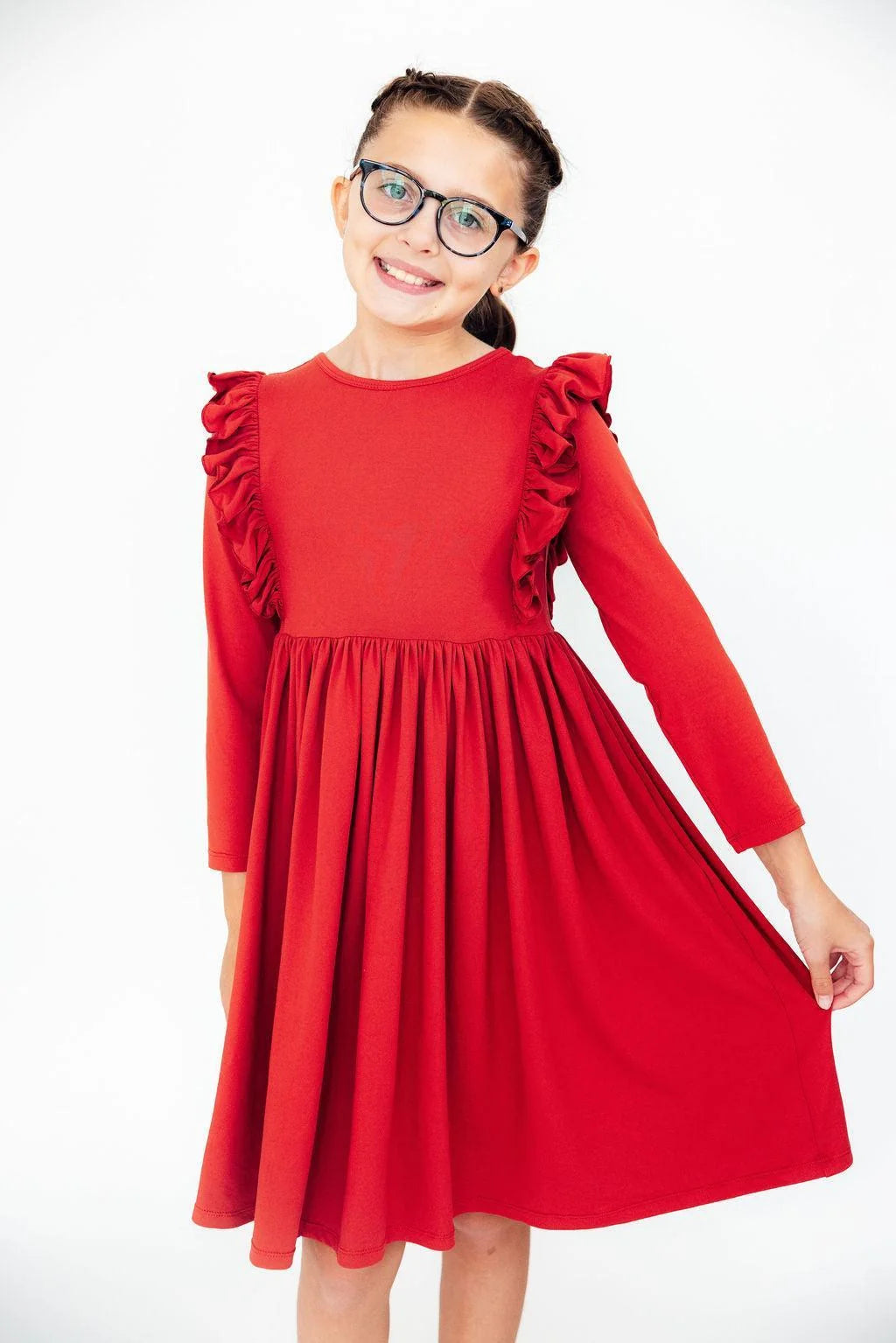 Ruffle Twirl Dress - L/S