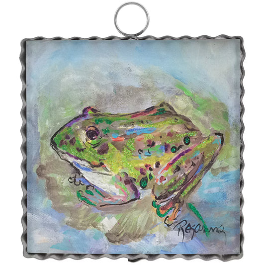 Mini Art Green Frog