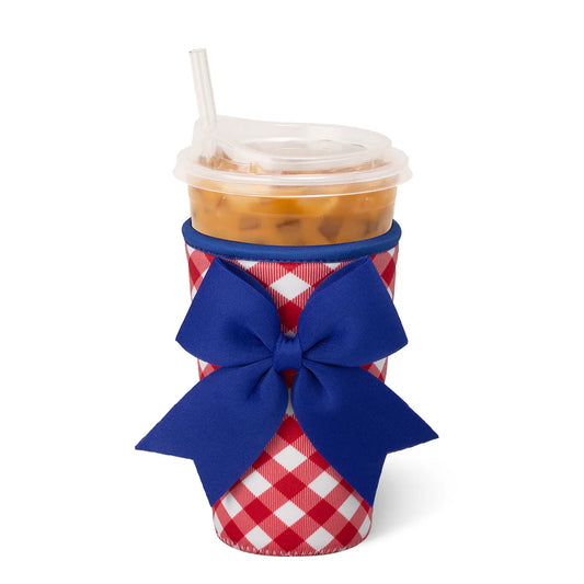 PATRIOTIC PICNIC Medium Iced Cup Coolie