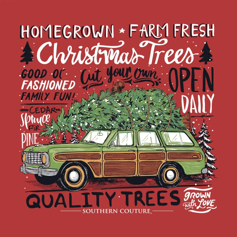 Homegrown Christmas Tree Car