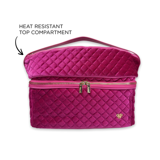 Stylist Bag - Fuchsia Velvet