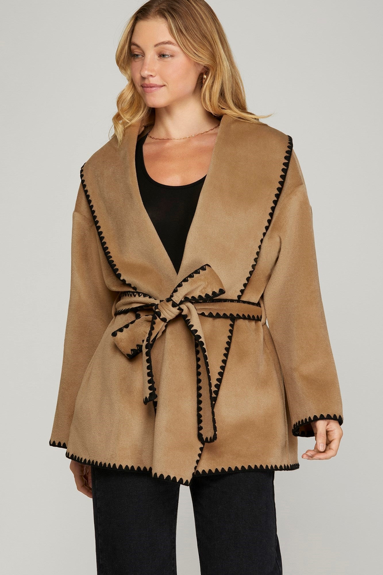 Taupe Coat