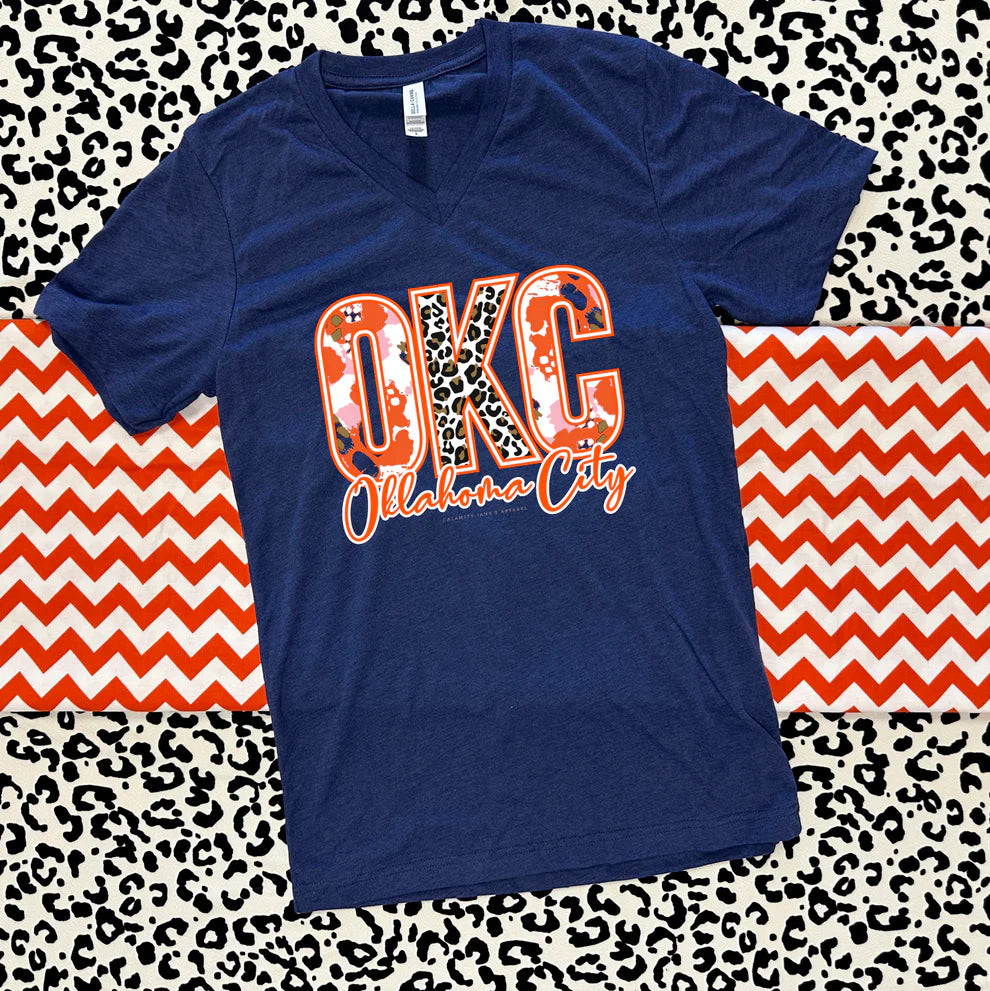 OKC SPIRIT 2025: OKC Abstract & Leopard Mixed Patterns