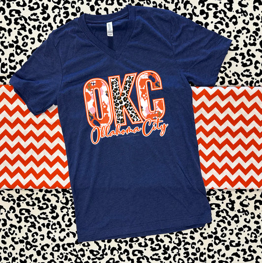 OKC SPIRIT 2025: OKC Abstract & Leopard Mixed Patterns