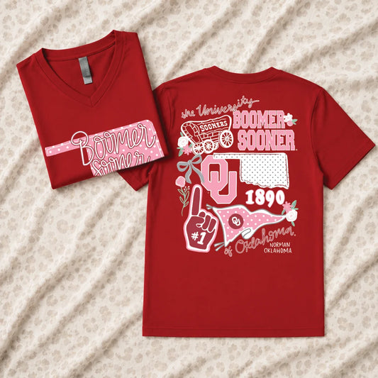 UNIV. of OKLAHOMA 2026: OU Storyboard 2026 (BELLA CANVAS VNECK)